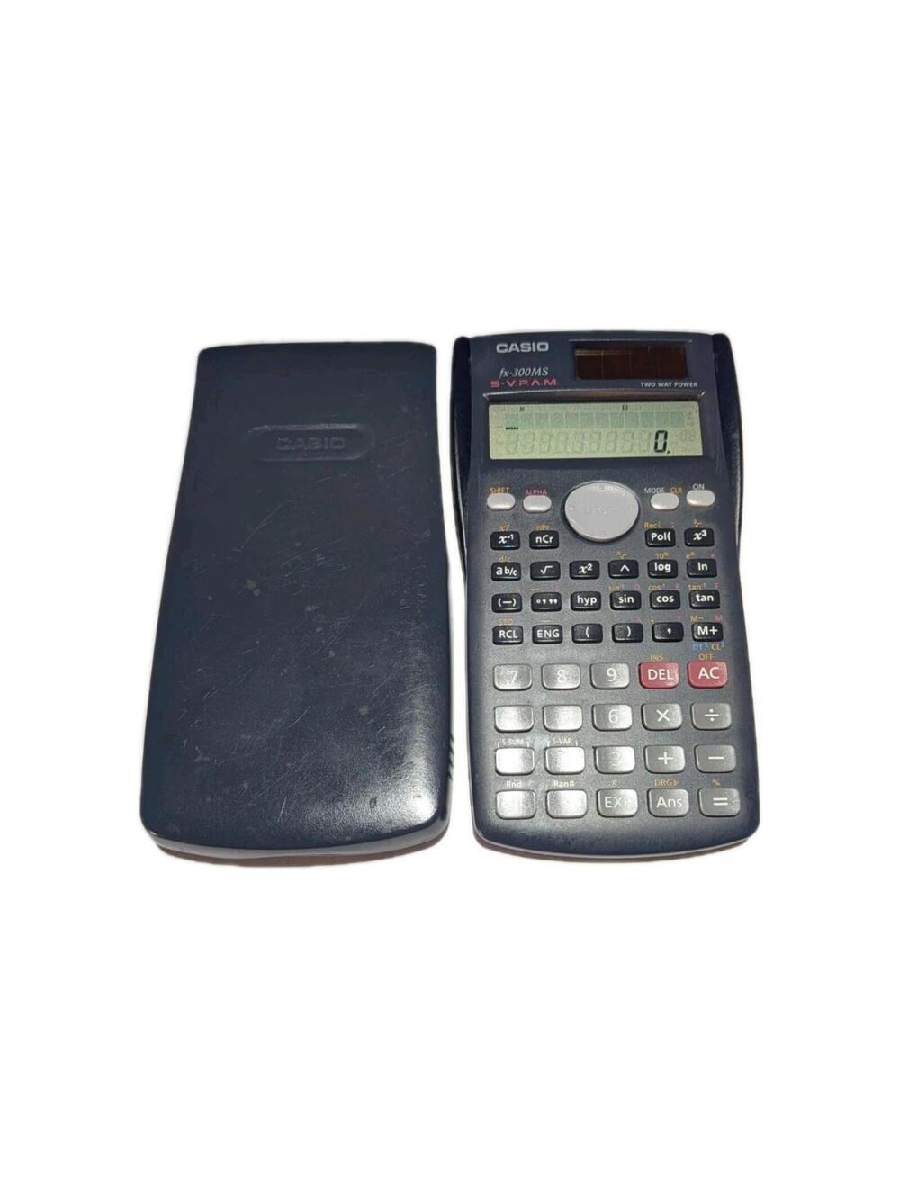 Casio FX-300ES Scientific Calculator With Cover Tested